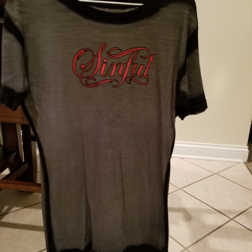 Womens Sinful t shirt